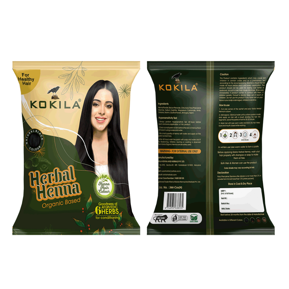 Kokila Herbal Henna Hair Color (organic based) Kokila Herbal Henna Hair Color (organic based)