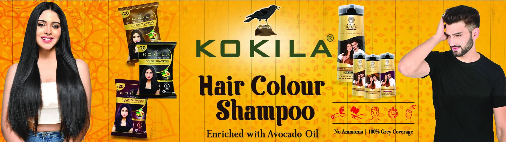 Hair Colour Shampoo