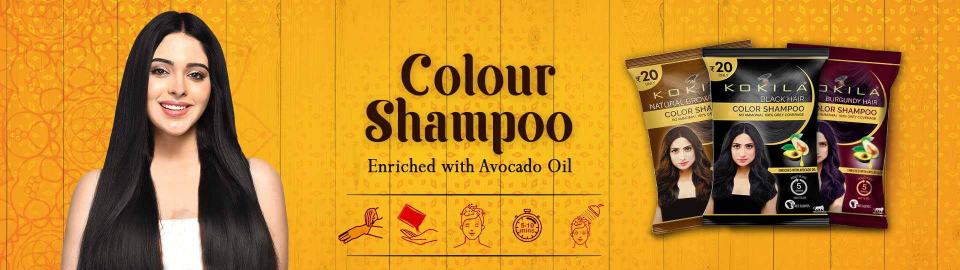 Hair Colour Shampoo